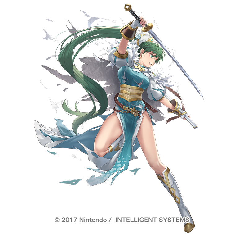 lyn (fire emblem and 2 more) drawn by cuboon
