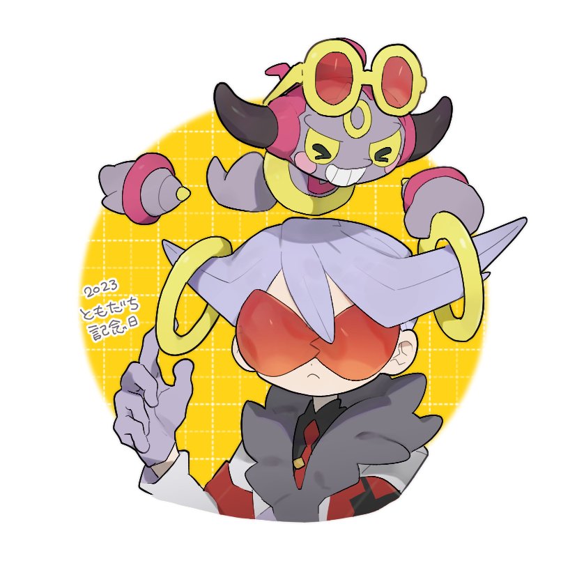 hoopa and lear (pokemon and 1 more) drawn by mimura_(nnnnnnnnmoo)