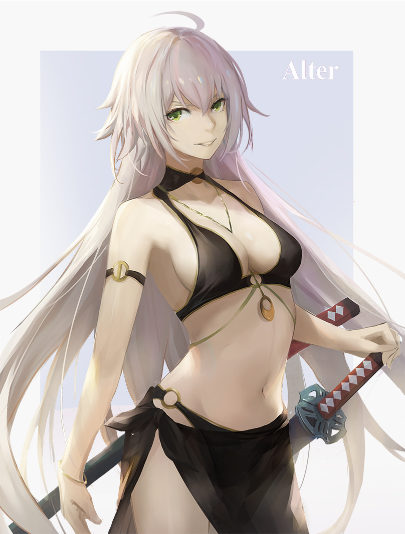 jeanne d'arc alter (fate and 1 more) drawn by kyori
