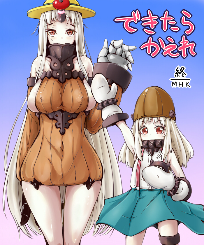 northern ocean princess and seaport princess (kantai collection) drawn by fuyu_mi