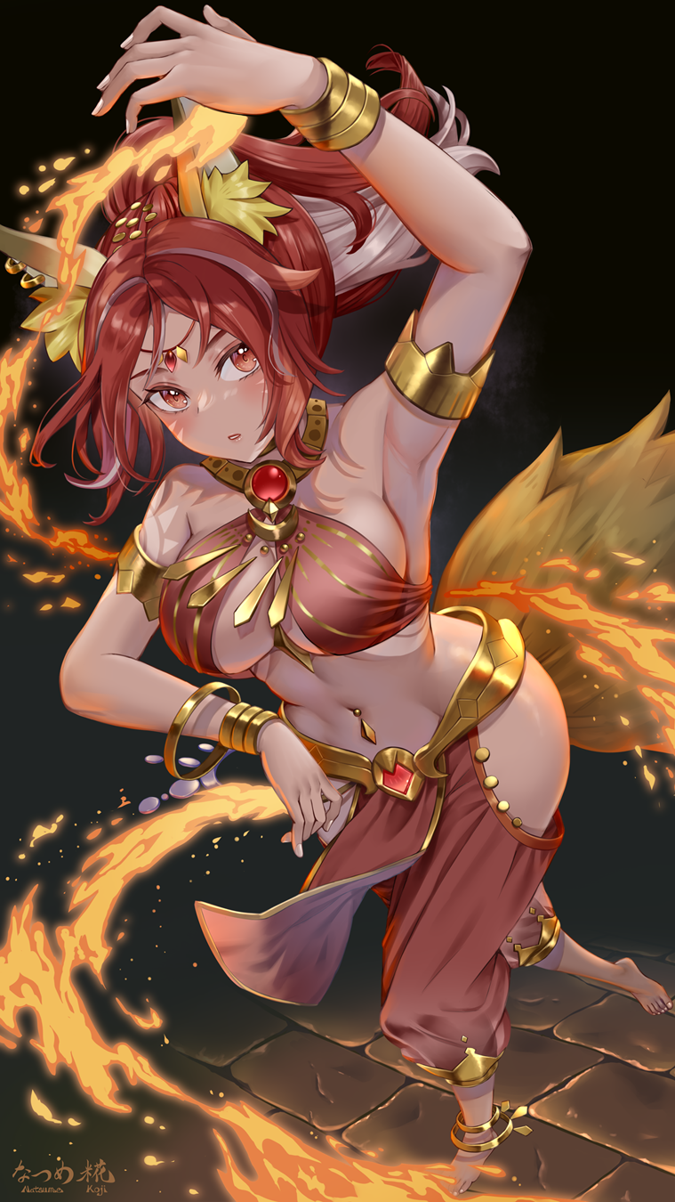 satrana (afk and 1 more) drawn by natsume_koji