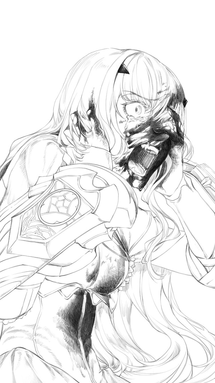 melusine (fate and 1 more) drawn by bakushi_(kaeritai0609)