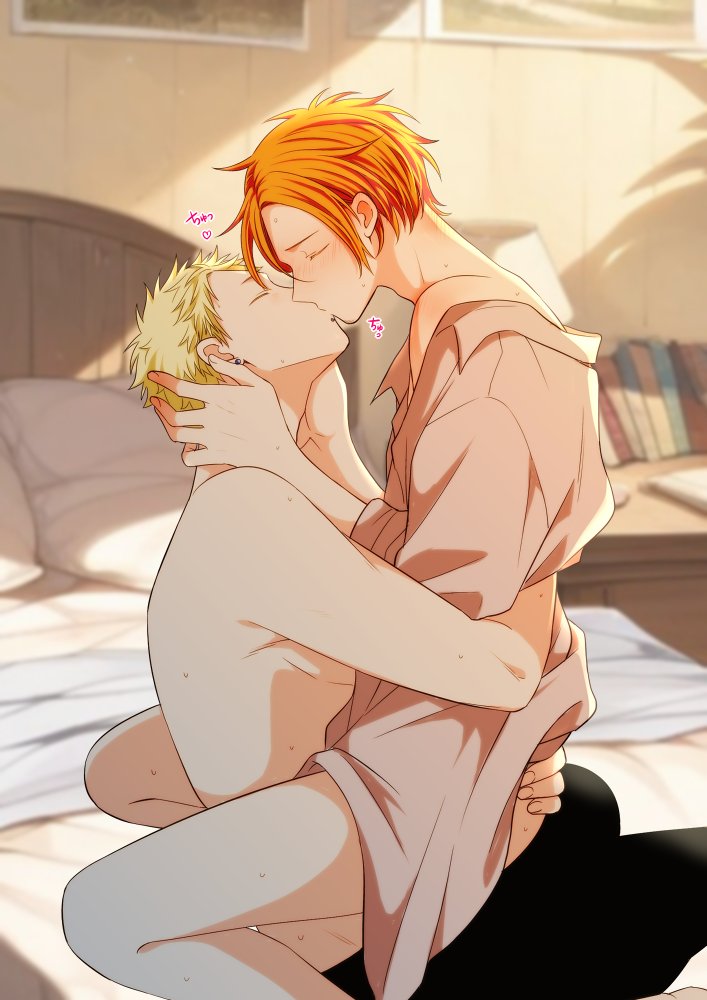 kaji akihiko and nakayama haruki (given) drawn by 961_masashi