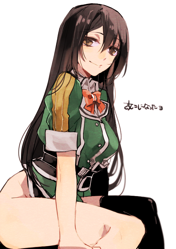 chikuma and chikuma kai ni (kantai collection) drawn by hita_(hitapita)