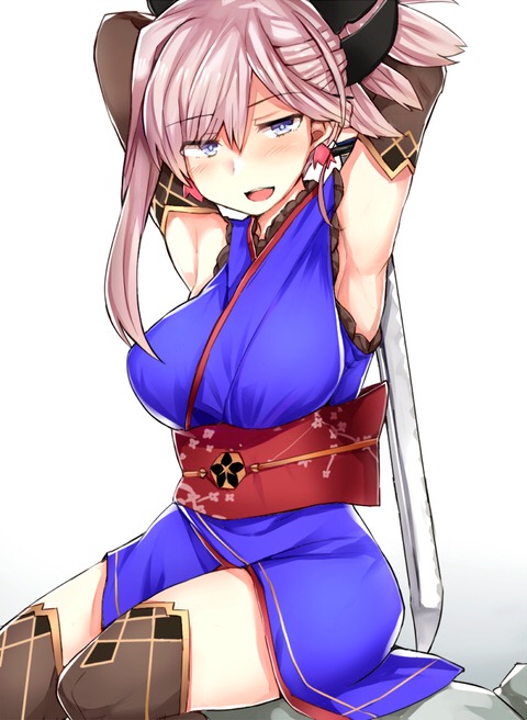miyamoto musashi (fate and 1 more) drawn by sabujiroko