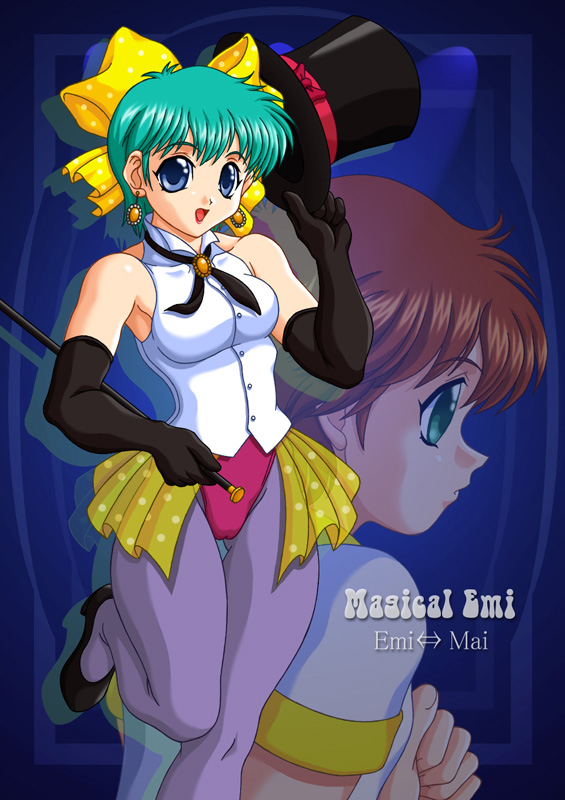 kazuki mai and magical emi (mahou no star magical emi) drawn by manaki_shigehiro