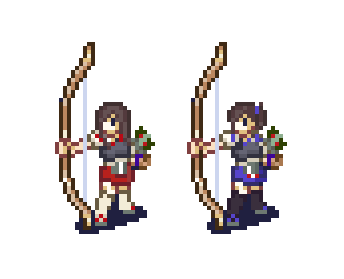kaga, akagi, and sniper (kantai collection and 1 more) drawn by rw_(rwo)
