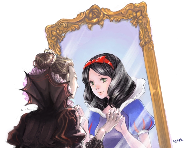 snow white (snow white) drawn by haruo_(clownberry) and momopanda