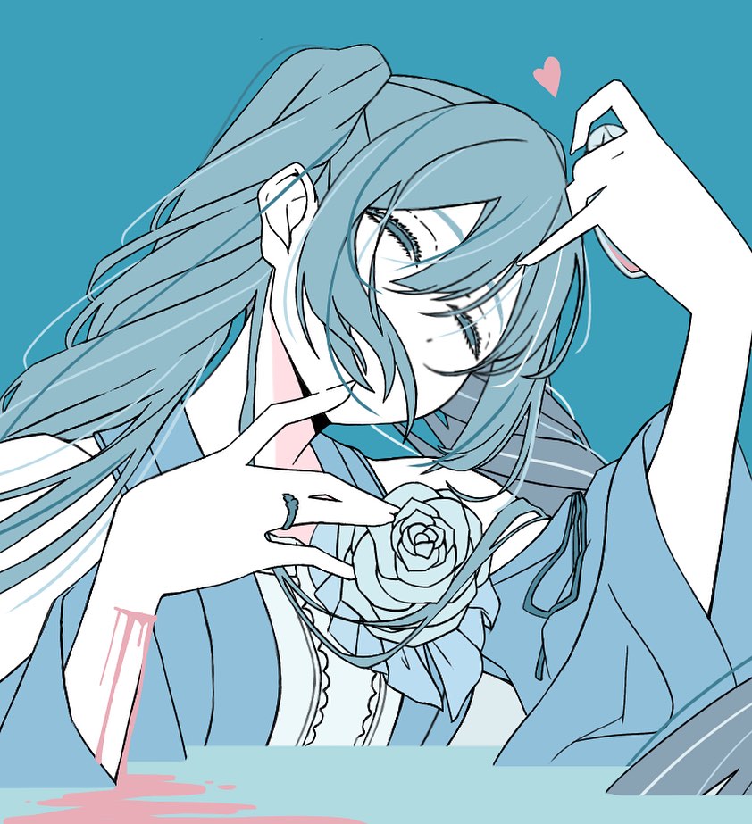 hatsune miku and margarita blankenheim (vocaloid and 2 more) drawn by sorn_somnang