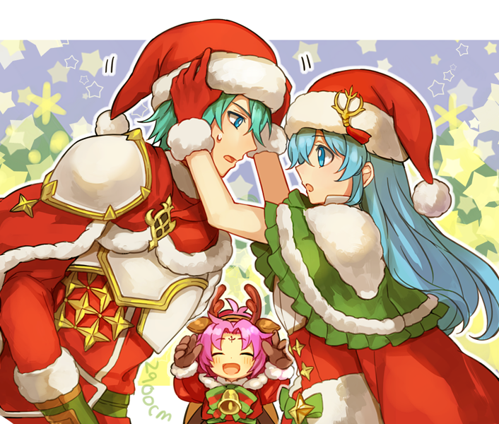 eirika, ephraim, and fae (fire emblem and 3 more) drawn by nana_(nanalog76)