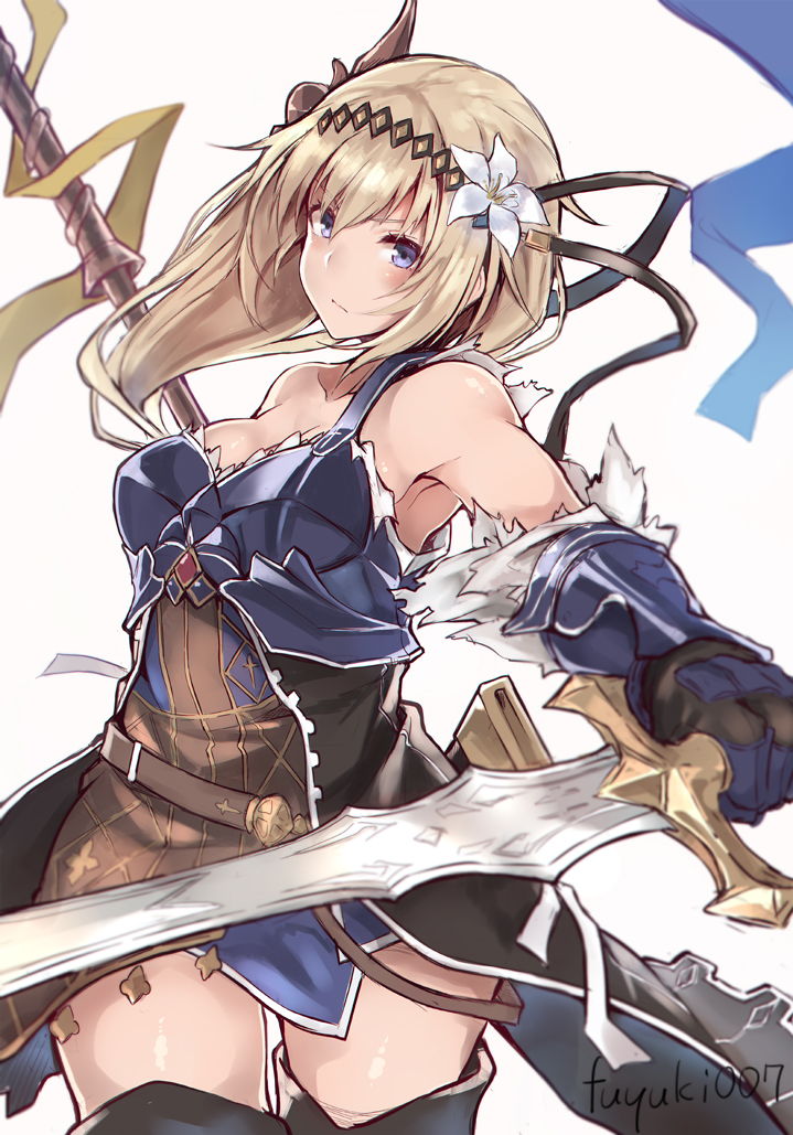 jeanne d'arc (granblue fantasy) drawn by nanahara_fuyuki