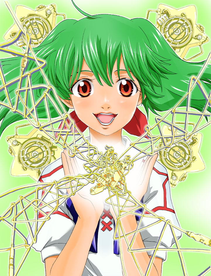 ranka lee (macross and 1 more) drawn by naruse