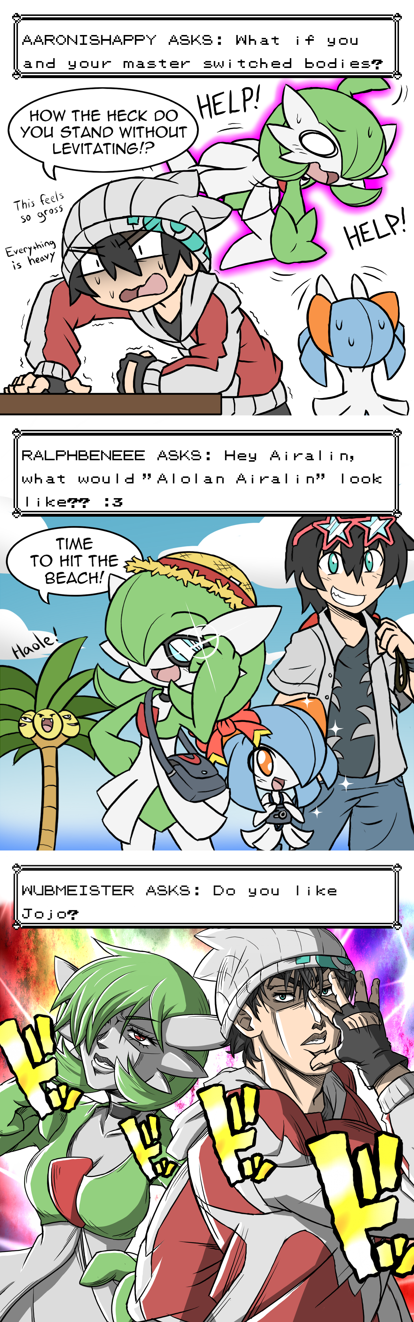 Gardevoir Kirlia Alolan Exeggutor Airalin Serene And 1 More Pokemon And 1 More Drawn By Mark Folks Danbooru I just really dislike the clunky slow combat. gardevoir kirlia alolan exeggutor
