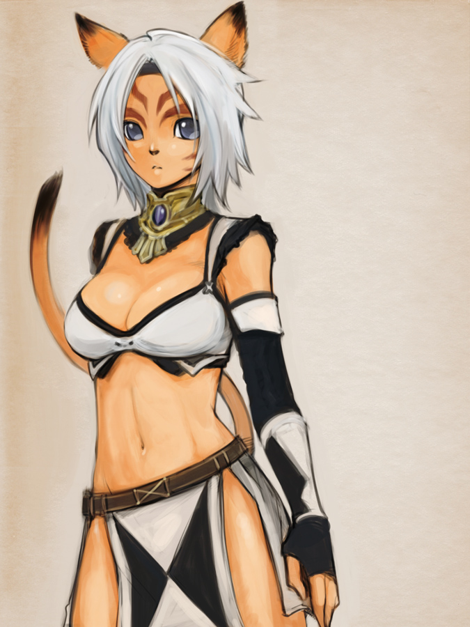 adventurer (final fantasy and 1 more) drawn by doraeshi
