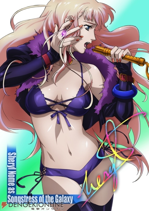 sheryl nome (macross and 1 more) drawn by marufuji_hirotaka