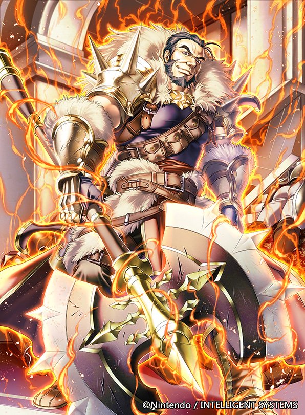 garcia (fire emblem and 2 more) drawn by yoneko_okome