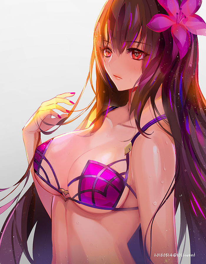 scathach (fate and 1 more) drawn by weed_(astarone)