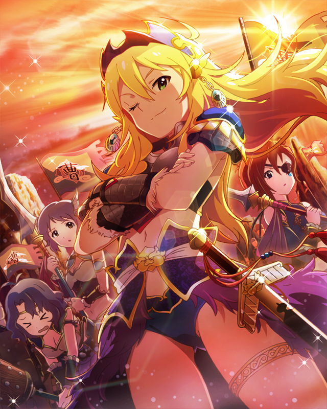 hoshii miki, makabe mizuki, toyokawa fuka, and julia (idolmaster and 1 more)