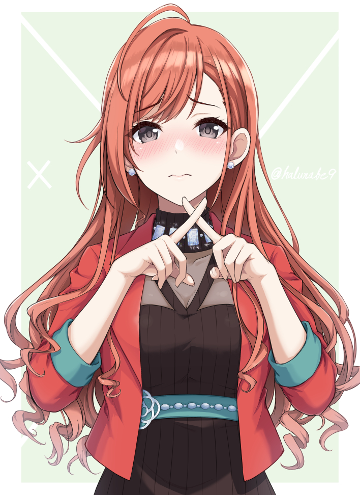 arisugawa natsuha (idolmaster and 1 more) drawn by harunabe_(refresh_star)