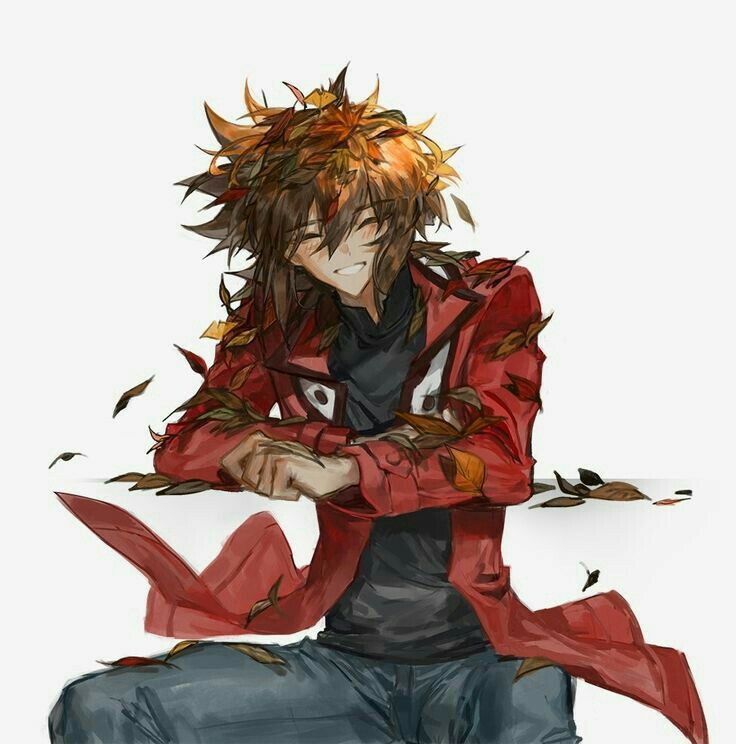 yuki judai (yu-gi-oh! and 1 more) drawn by momentcorefly