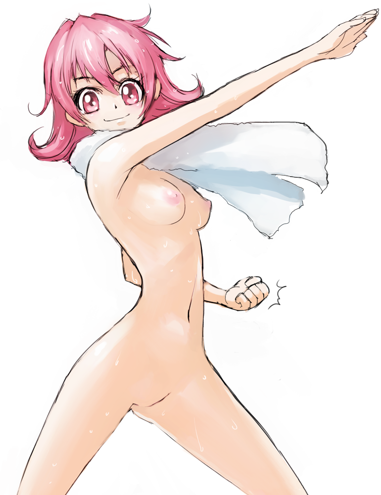 aida mana (precure and 2 more) drawn by ginko_(silver_fox)