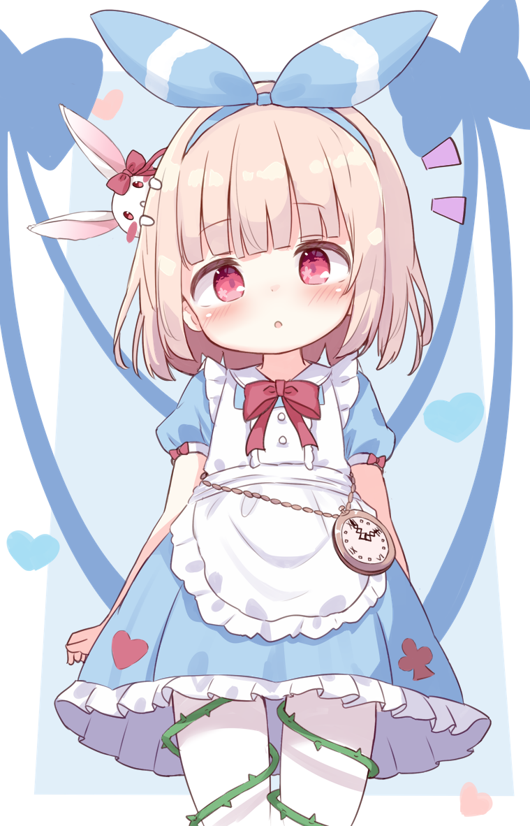 alice and ichiya runa (original and 1 more) drawn by miria_(mamamamave)