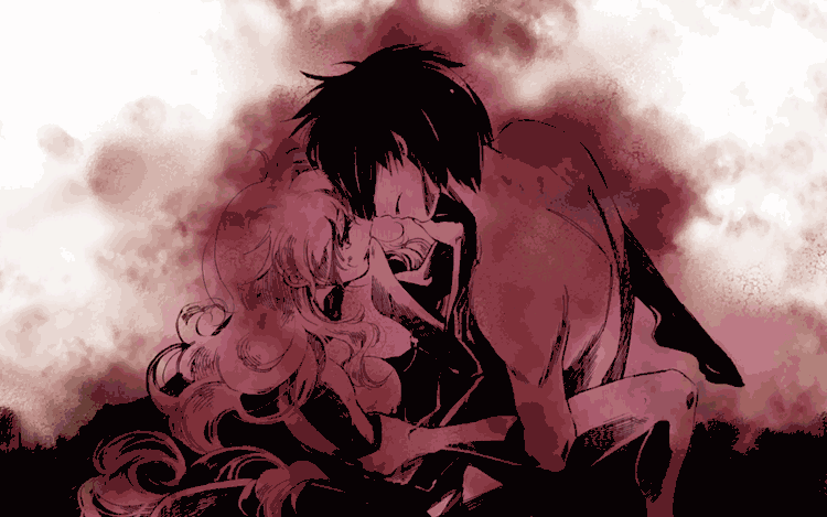 nia teppelin and simon (tengen toppa gurren lagann) drawn by akutsu_(yuumi)