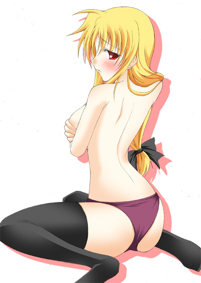fate testarossa (lyrical nanoha and 1 more) drawn by creamcider