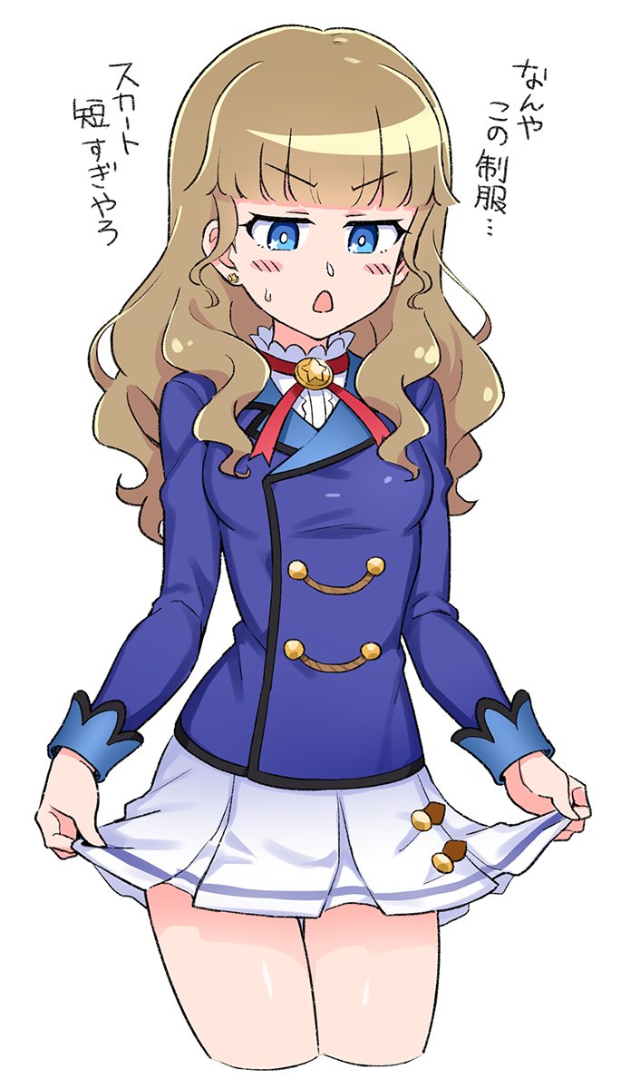 tsukishima maira (aikatsu! and 1 more) drawn by yoban