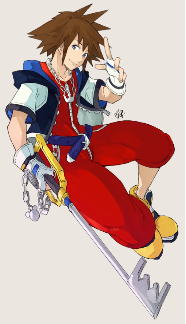 sora (super smash bros. and 1 more) drawn by sakuremi