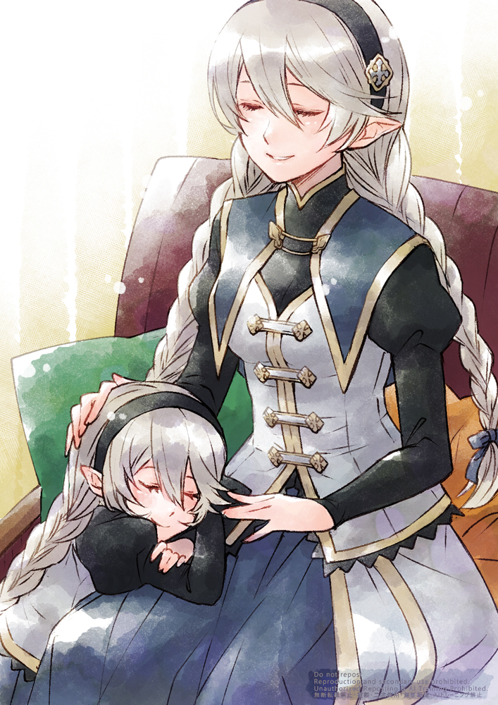 female corrin (fire emblem and 2 more) drawn by ebi_puri_(ebi-ebi)