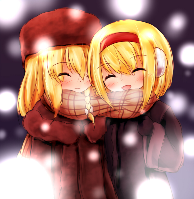 kirisame marisa and alice margatroid (touhou) drawn by scarlet_0915