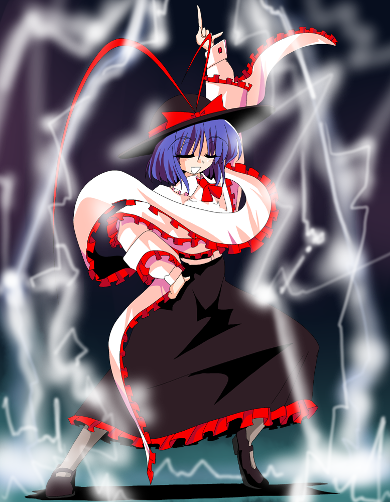 nagae iku (touhou and 1 more) drawn by kieyza