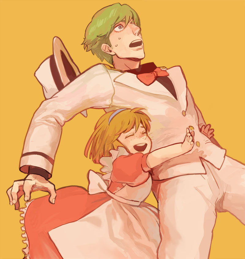 marie en carlsberg and sanson (fushigi no umi no nadia) drawn by kariya8