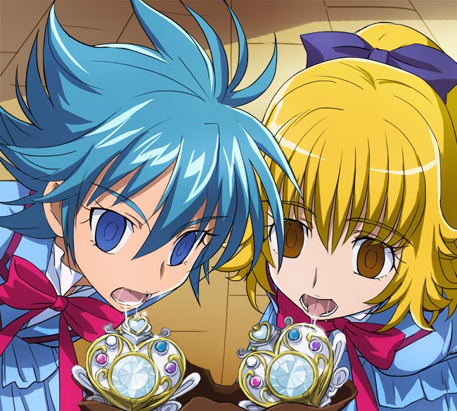 nishijima waon and higashiyama seika (precure and 1 more) drawn by haruyama_kazunori