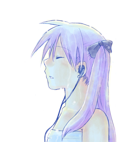 hiiragi kagami (lucky star) drawn by kusaka_yoru