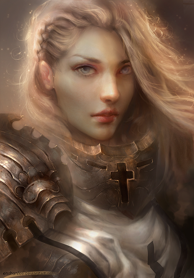 crusader (diablo and 1 more) drawn by enshanlee