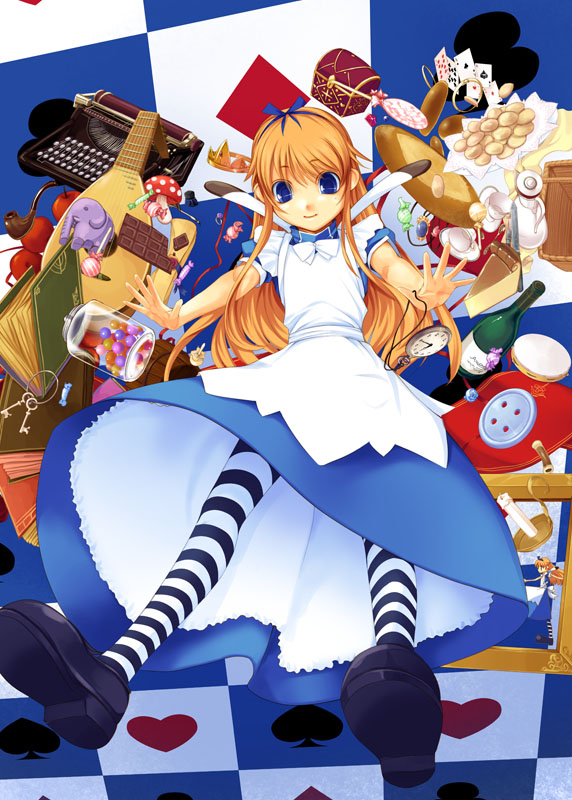 alice (alice's adventures in wonderland) drawn by kirishima_satoshi