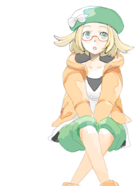 bianca (pokemon and 1 more) drawn by leo_(tegaki)