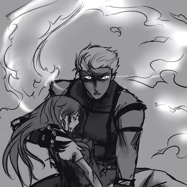 hong meiling and krizalid (touhou and 2 more) drawn by tobi_(discharge_cycle)