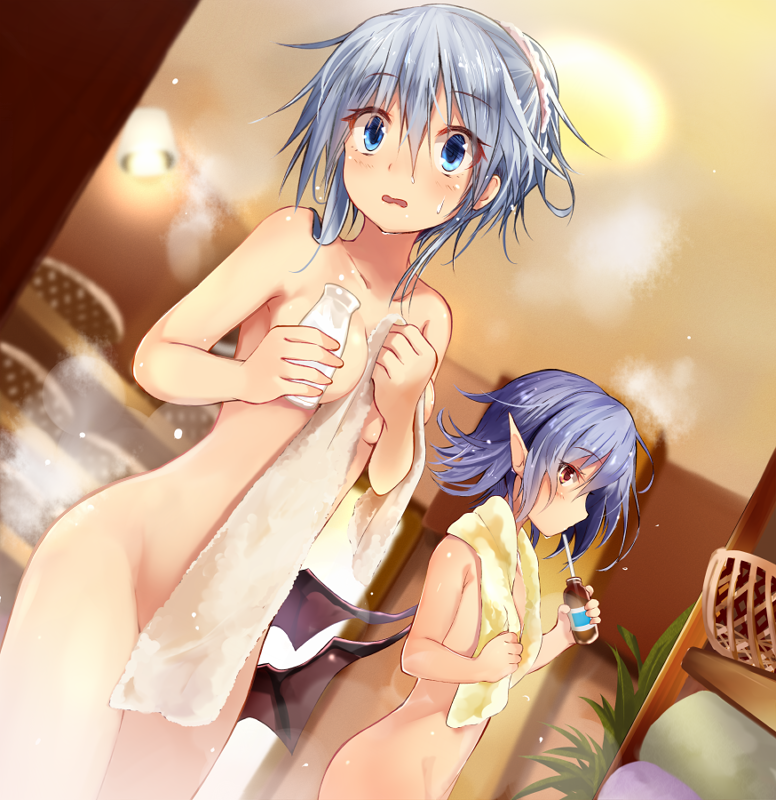 remilia scarlet and izayoi sakuya (touhou) drawn by efe