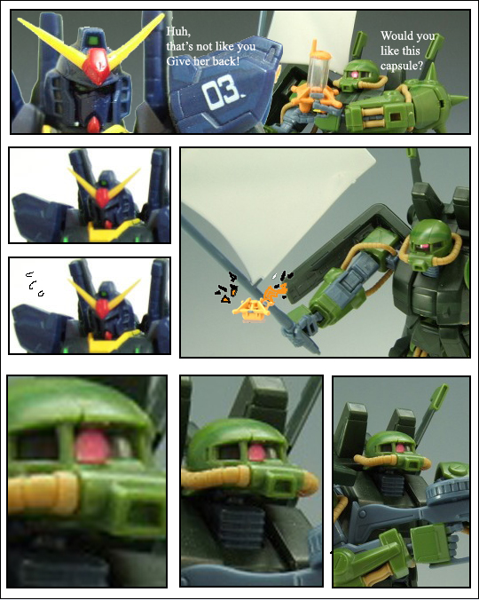 gundam mk ii and hizack (gundam and 1 more)