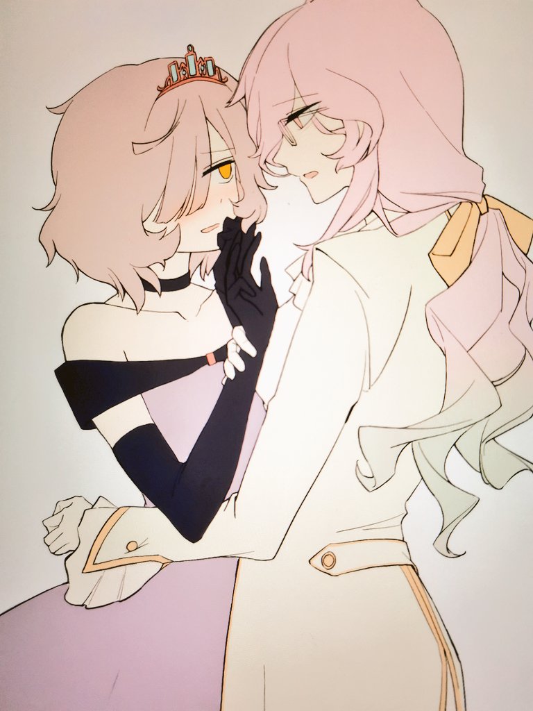 miwa mitsune and kazari jun (mahou shoujo madoka magica and 1 more) drawn by yumiao79