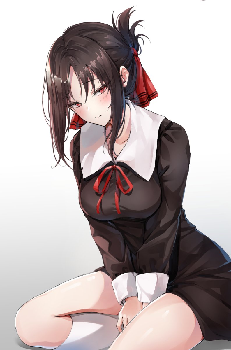 shinomiya kaguya (kaguya-sama wa kokurasetai ~tensai-tachi no renai zunousen~) drawn by ha9na