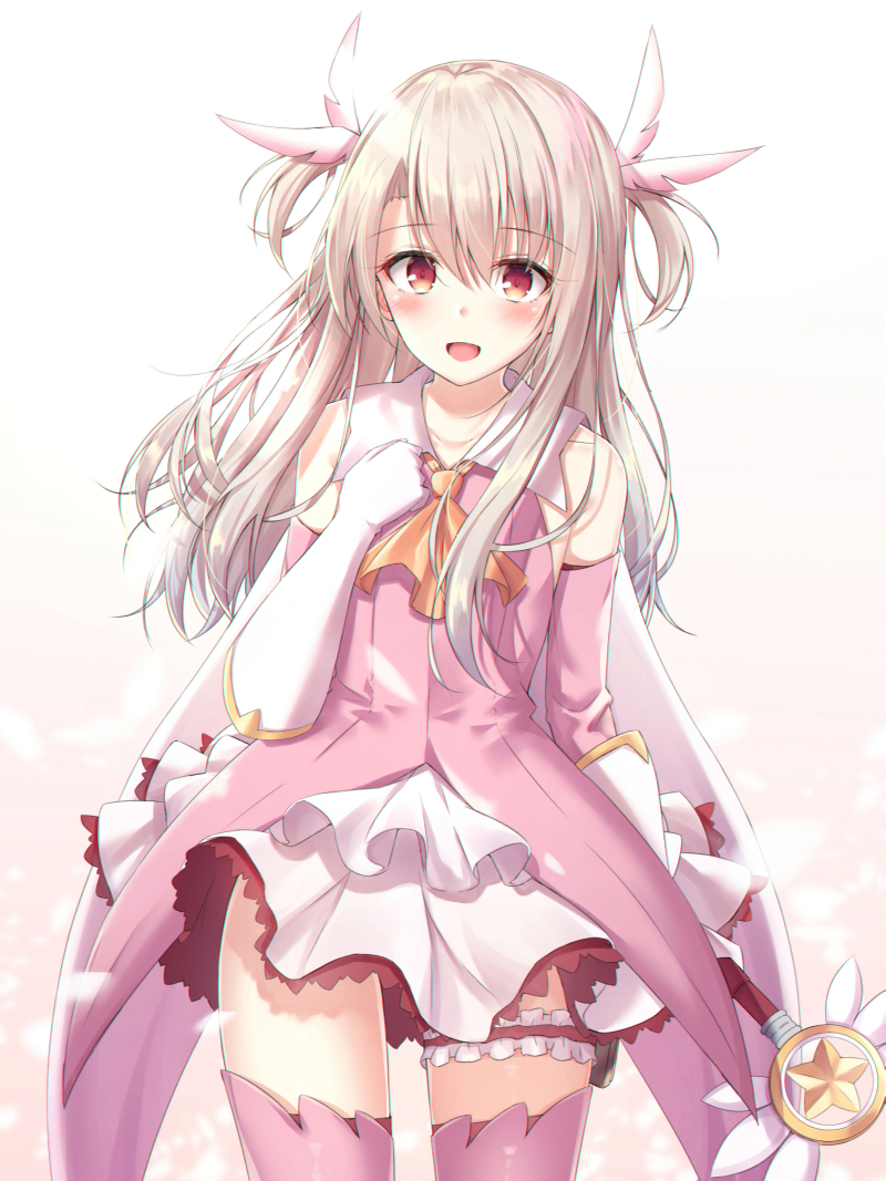 illyasviel von einzbern, prisma illya, and magical ruby (fate and 1 more) drawn by akira_(been0328)