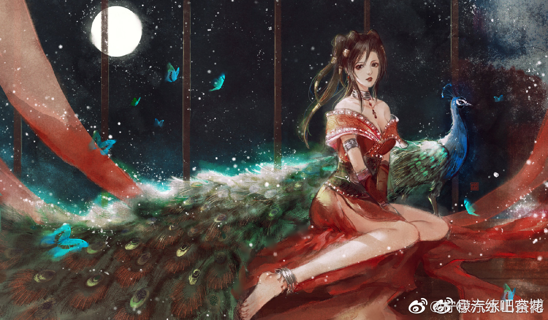 chi lian (qin shi ming yue) drawn by ningmeng_qishui_shanchacha | Danbooru