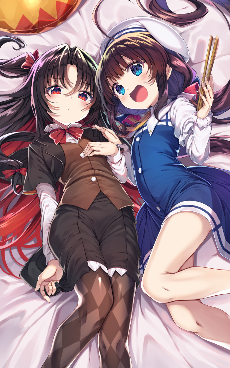hinatsuru ai and yashajin ai (ryuuou no oshigoto!) drawn by gurasion_(gurasion)
