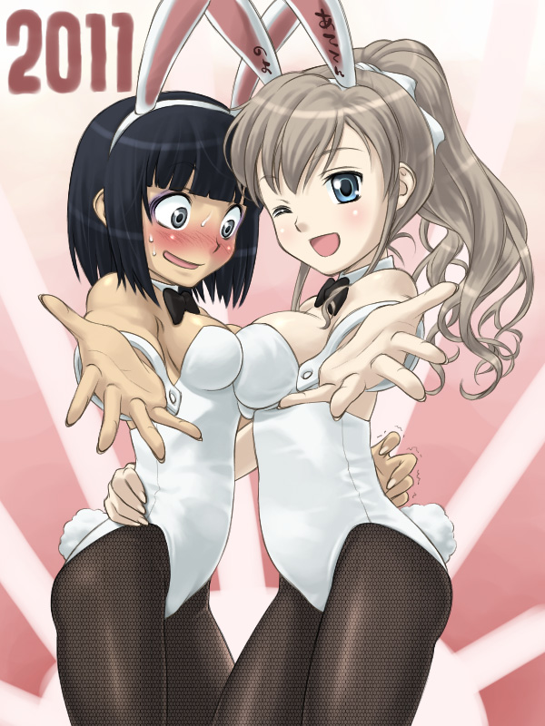 toudou shimako and nijou noriko (maria-sama ga miteru) drawn by you2