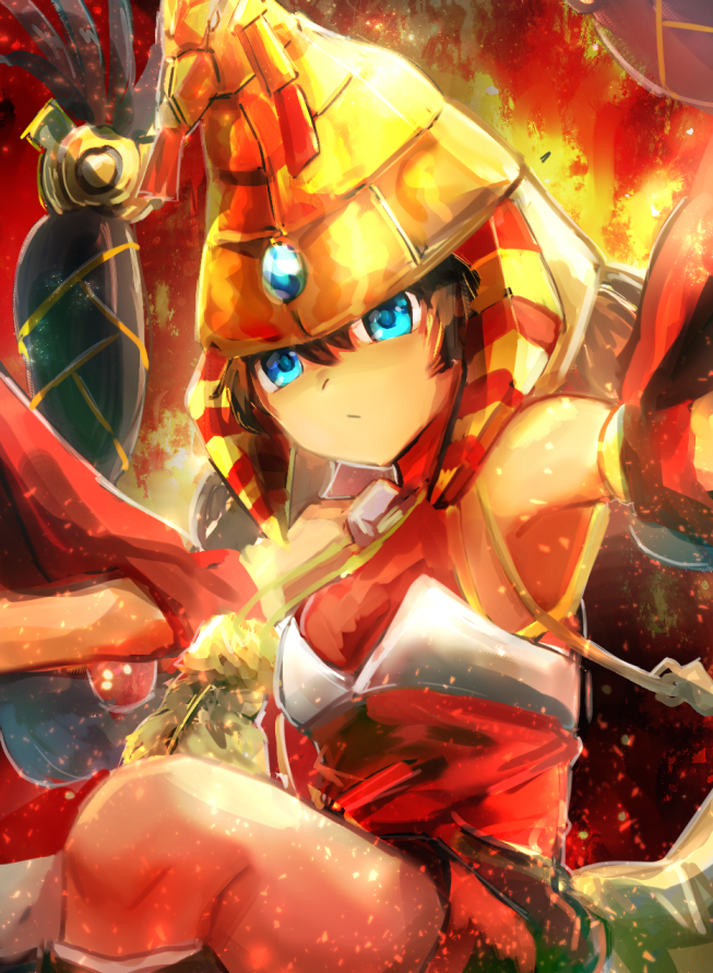 conductor of nephthys (yu-gi-oh!) drawn by hatano_kiyoshi