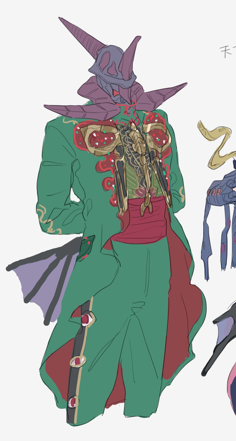 olteca and daiouika deadman (kamen rider and 1 more) drawn by bbbb_fex